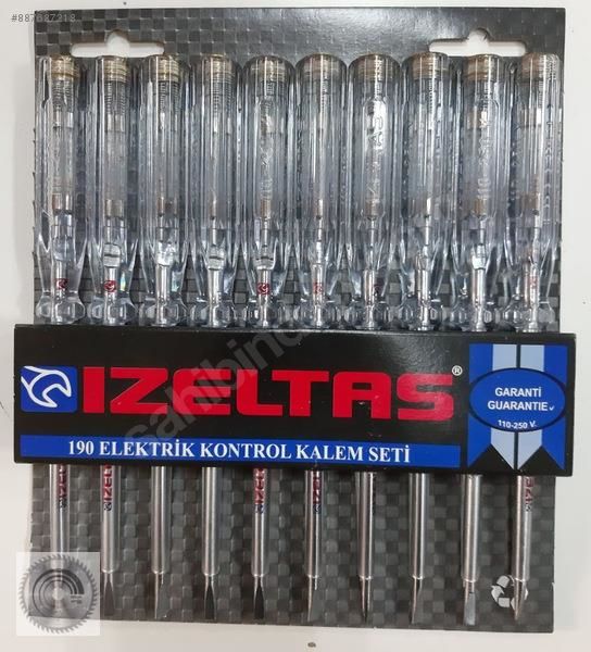 İZELTAŞ KONTROL KALEMİ 190 mm 10 LU 1 PAKET