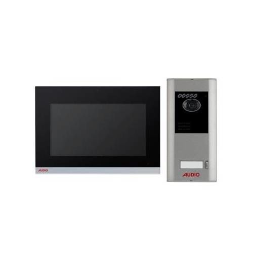 Audio 001462 10 inch Görüntülü Diafon Villa Set  BEYAZ 14240Mekanik Butonlu