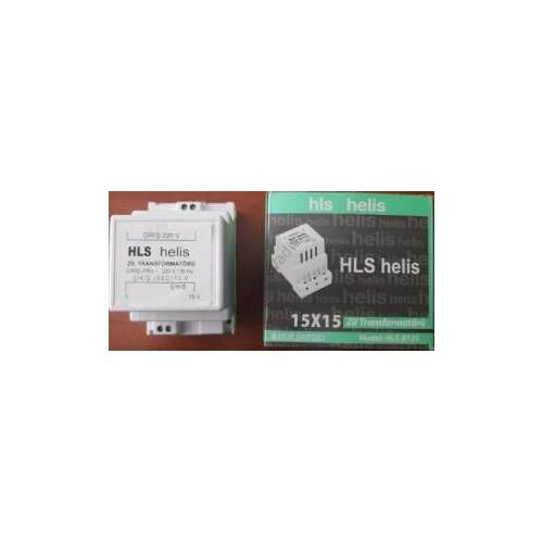 HELİS Zil Trafosu 15 V RAYLI TİP