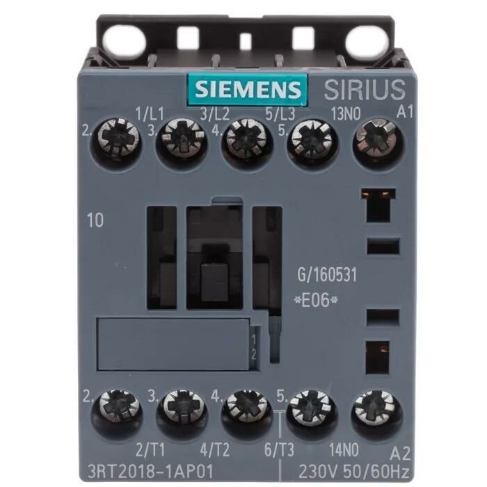 SIEMENS - 3RT2018-1AP01 Sirius Kontaktör 16A 230V AC 7,5kW