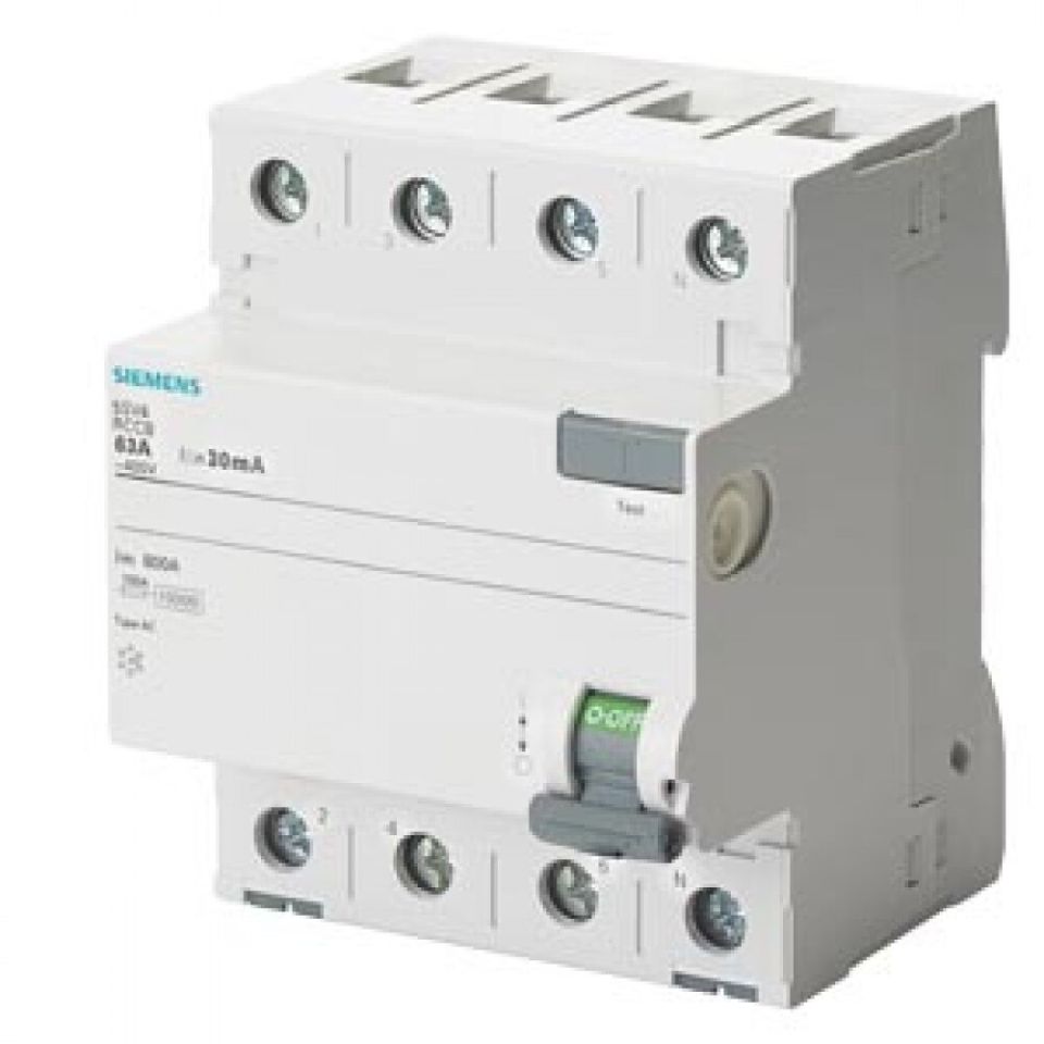 SIEMENS - 5SV5642-6 300mA 3X25A K.A.K Koruma Röl A Tip