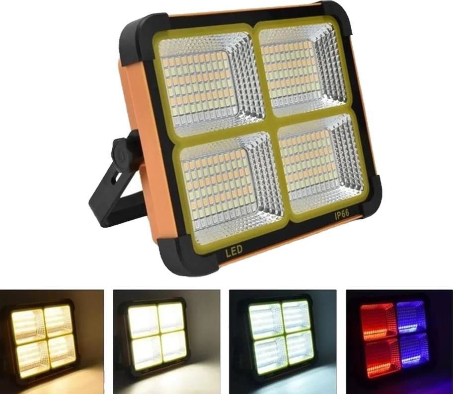 ODALIGHT TAŞINABİLİR 4 FONKSİYONLU ÇAKARLI SOLAR PROJEKÖKTÖR