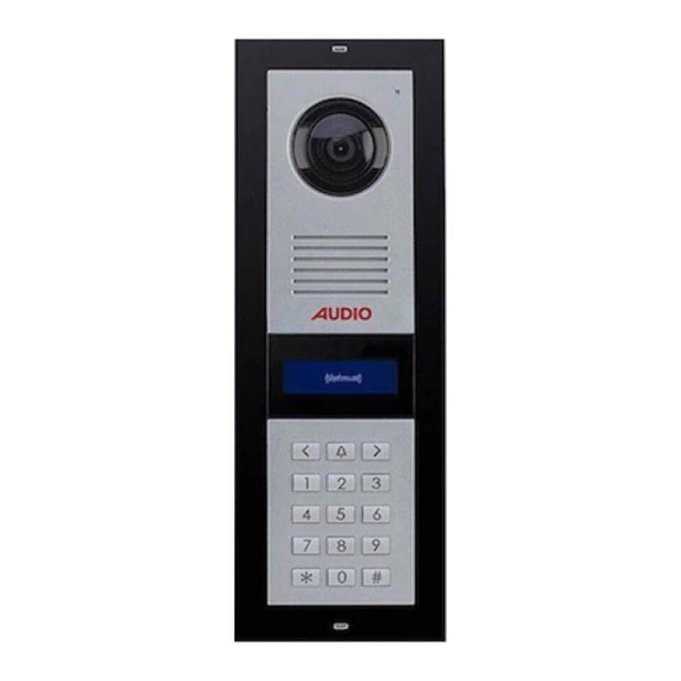 audıo 003003 zil paneli sifreli kart okuyuculu 2x16 satır lcd ekranlı mekanik butonlu