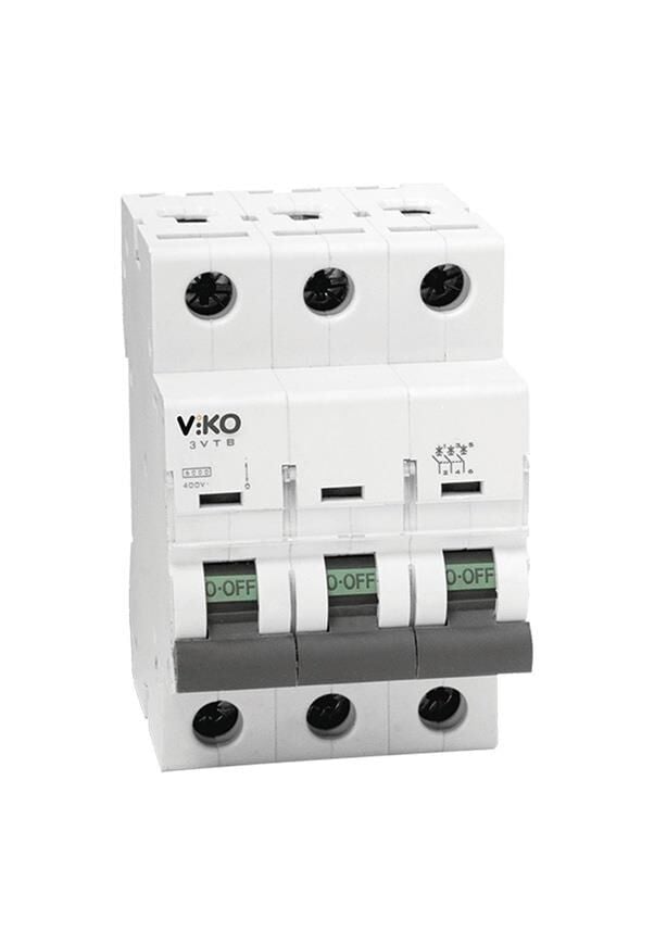 VİKO 10A 4.5 kA C TİPİ K OTOMAT TRİFAZE SİGORTA