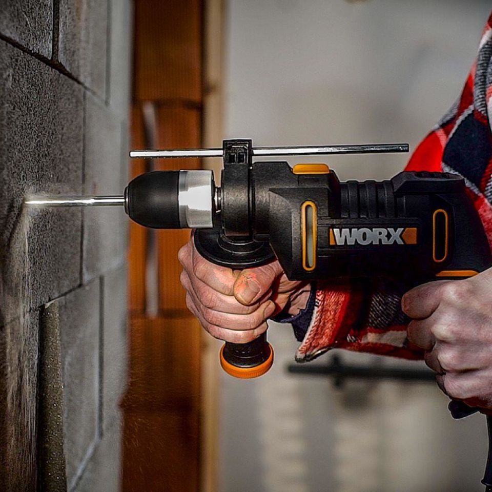 WORX WX317.2 600Watt 13mm Profesyonel Darbeli Matkap