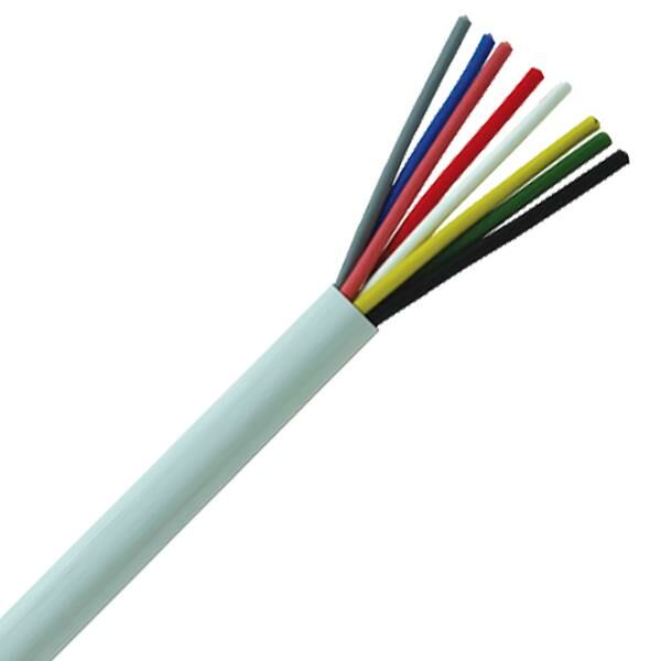 DİAFON KABLOSU DT-8 8x0,22 MM GRİ İZOLELİ