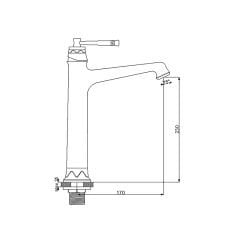 Newarc Pera Çanak Tipi Lavabo Bataryası