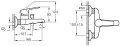 Artema Axe S Banyo Bataryası A41070