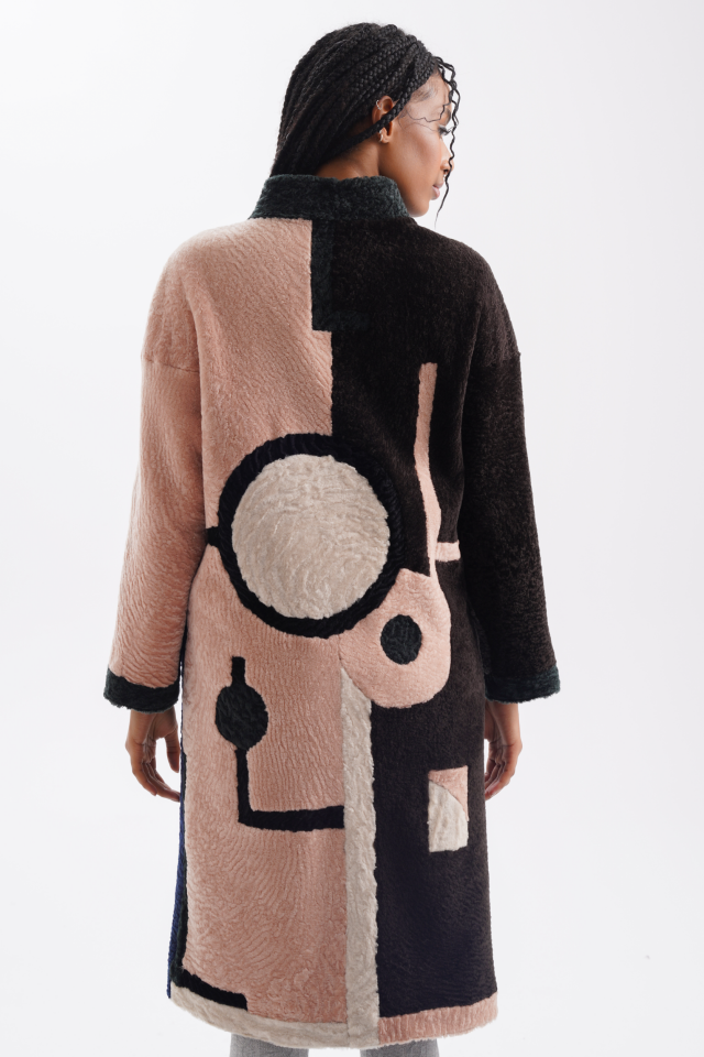 Naomi shearling sheepskin coat