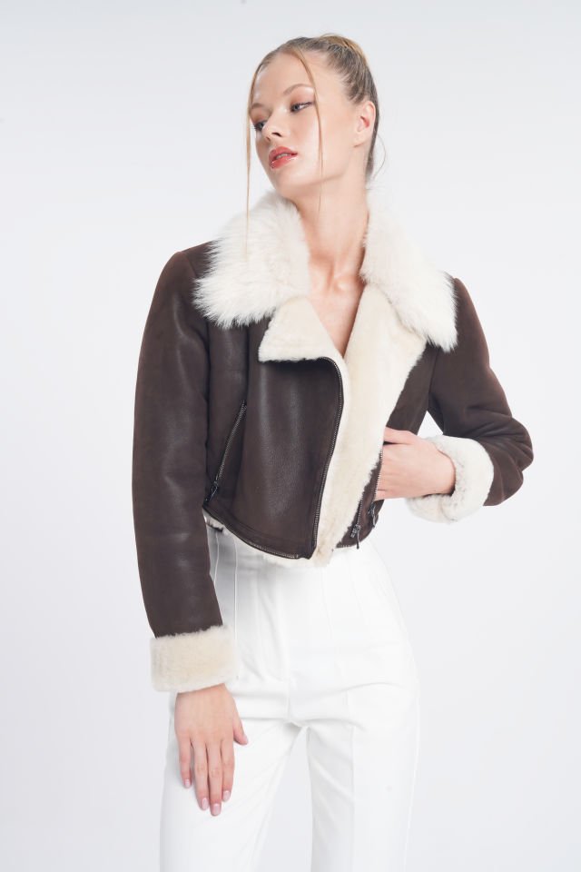 Cocoa Frost Bomber Jacket