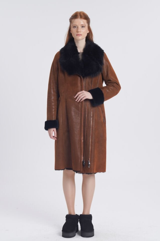 Mocha Obsidian Long Coat