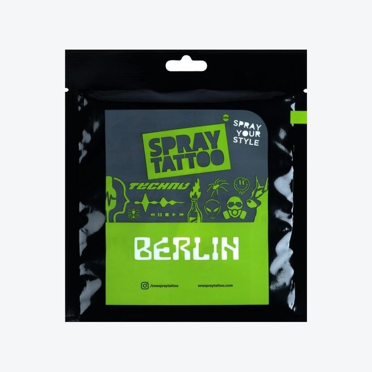 Berlin City Pack Dövme Şablon Seti
