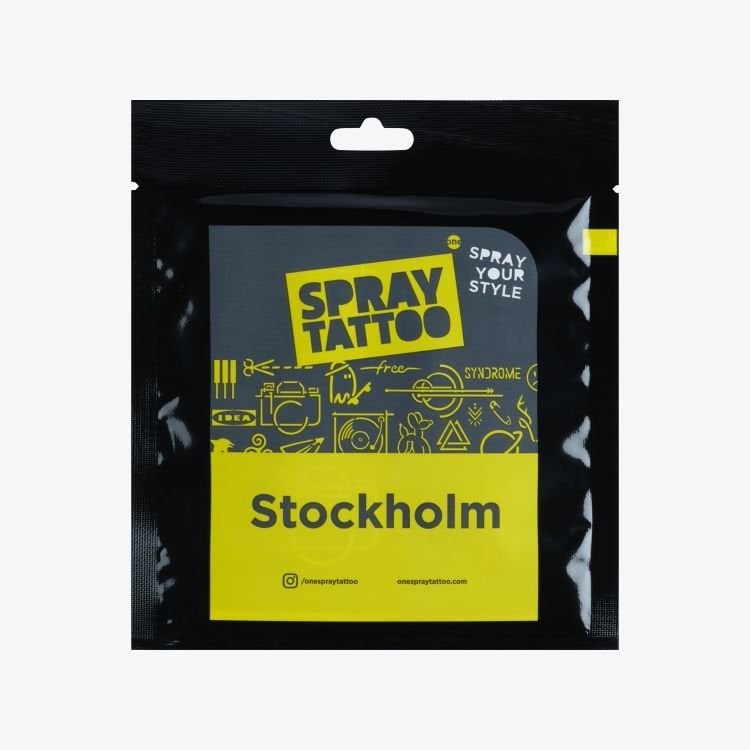 Stockholm City Pack Dövme Şablon Seti