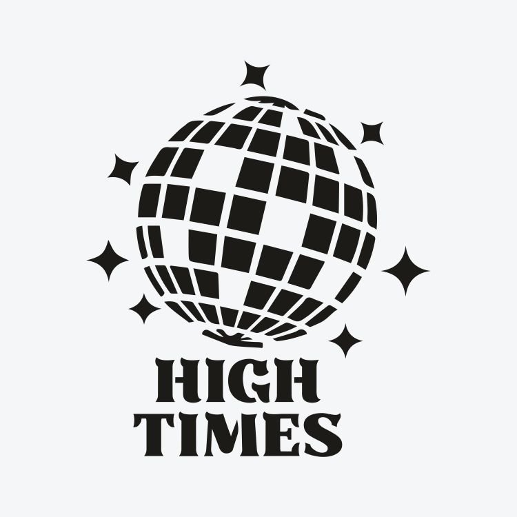 Disko Topu / High Times Dövme Şablonu