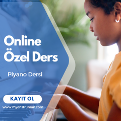 line Piyano Eğitimi (1 Aylık 4 Ders Eğitim Paketi)