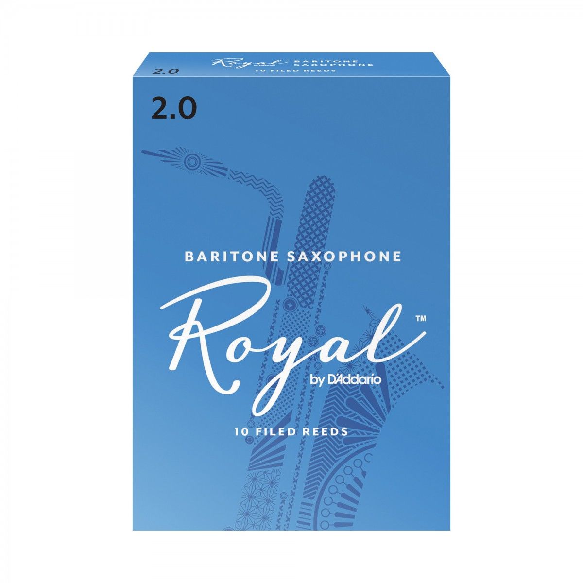 D'Addario Woodwinds Royal RLB1020 Bariton Saksafon Kamışı No:2