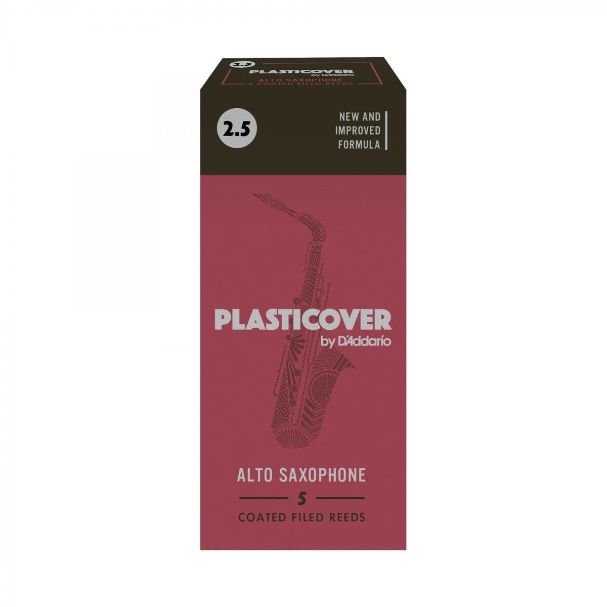 D'Addario Woodwinds PLASTICOVER RRP05ASX250 Alto Saksafon Kamışı NO: 2,5