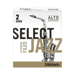 D'Addario Woodwinds Select Jazz Alto Saksafon Kamışı No:2 Hard