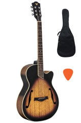 Valler AG213 SunBurst - SB Cutaway Akustik Gitar