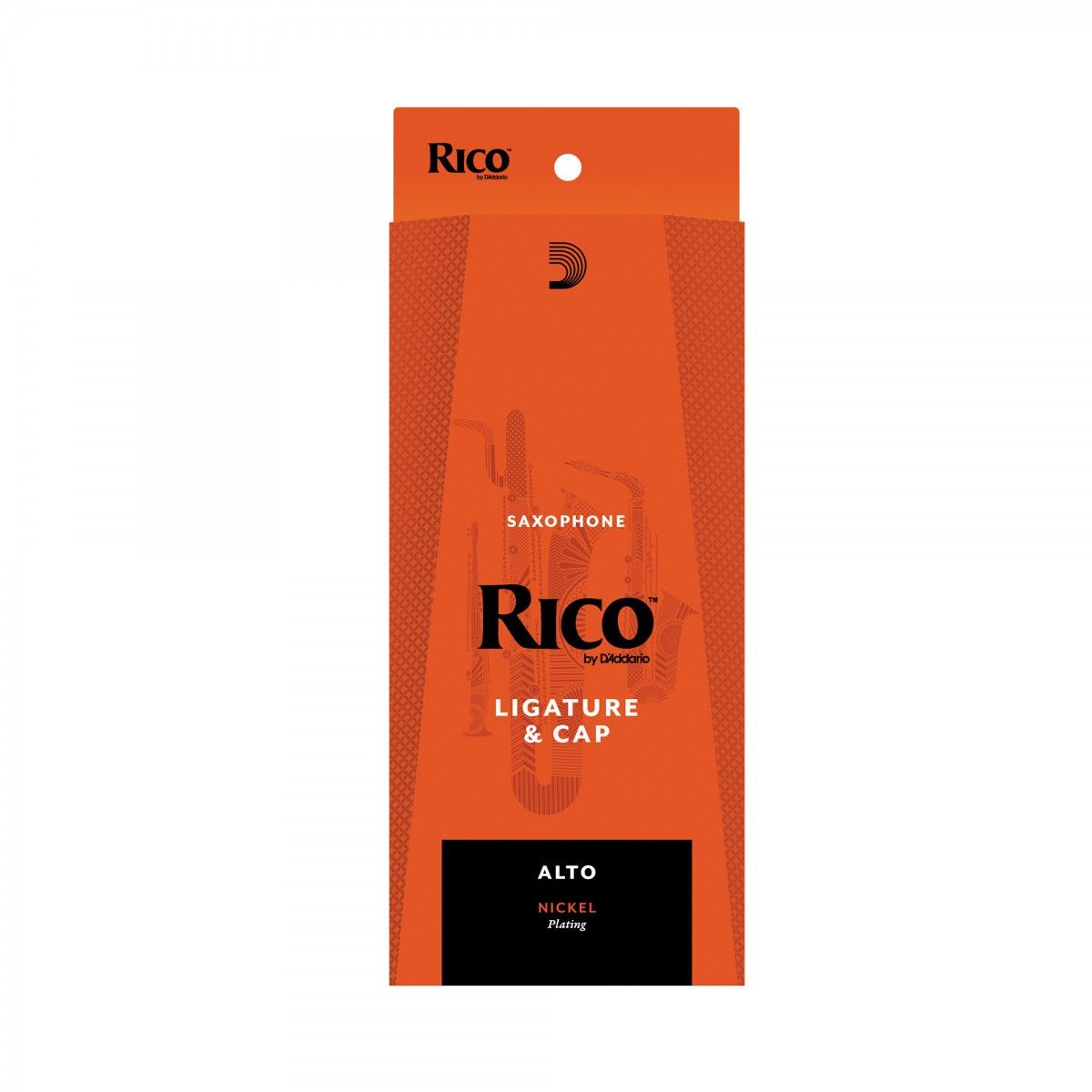 D'Addario Woodwinds Rico RAS1N Alto Saksafon Bek Bilezik ve Kapak Seti