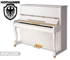 Piyano Konsol Duvar Hofhaimer Fildişi Beyazı HUP123IV