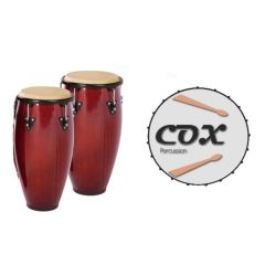 Cox Conga Set (11.75'' - 12.5'') Wine Red