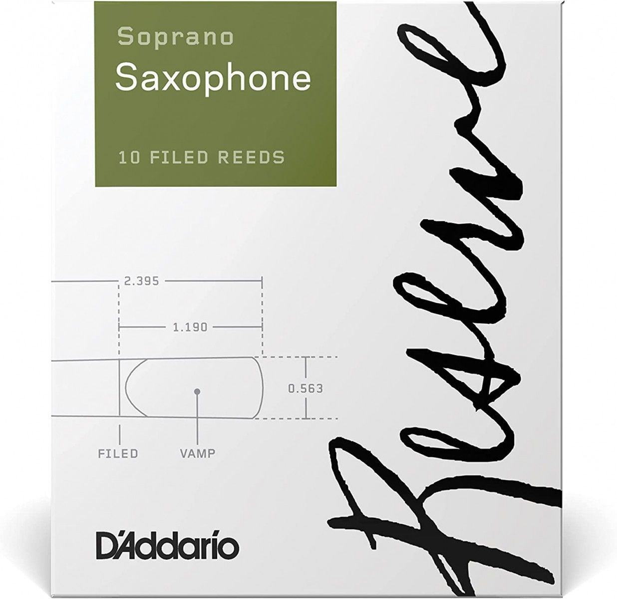 D'Addario Woodwinds Reserve DIR1030 Soprano Saksafon Kamışı No: 3