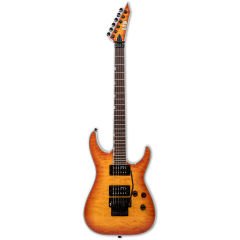 ESP LTD MH-230 QM FR Quilted Maple See Thru Amber Sunburst Elektro Gitar