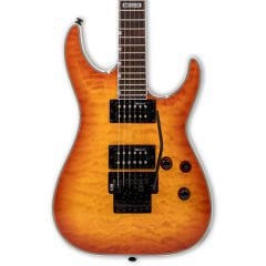 ESP LTD MH-230 QM FR Quilted Maple See Thru Amber Sunburst Elektro Gitar