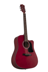 Valler AG240RD Kırmızı Akustik Gitar