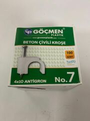 NO:7 BETON ÇİVİLİ KROŞE 100'LÜ PAKET