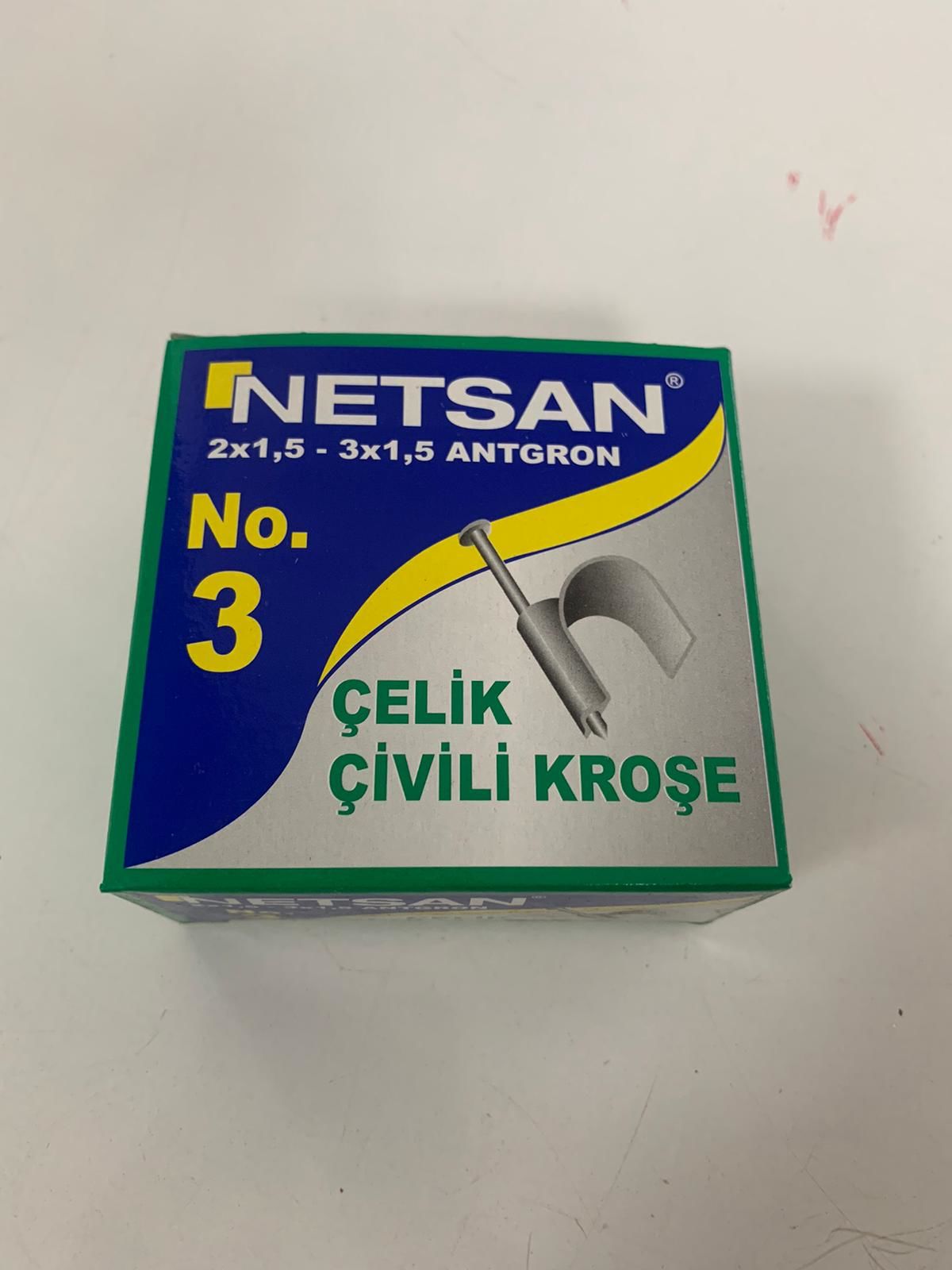 NO:3 BETON ÇİVİLİ KROŞE 100'LÜ PAKET