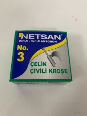 NO:3 BETON ÇİVİLİ KROŞE 100'LÜ PAKET