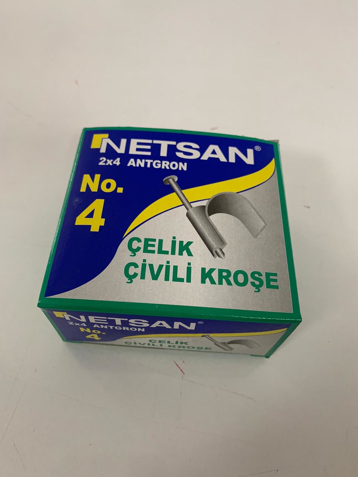 NO:4 BETON ÇİVİLİ KROŞE 100'LÜ PAKET
