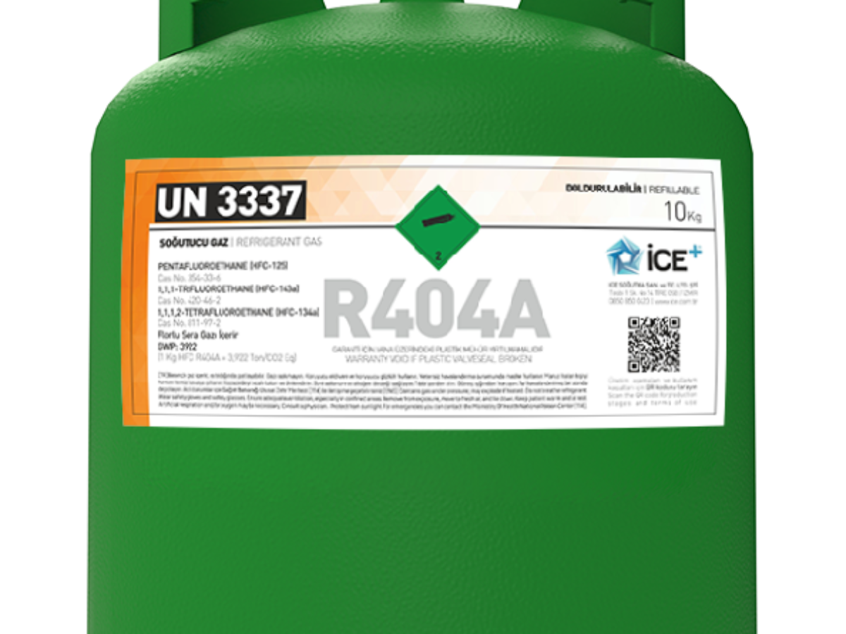 R404 SOĞUTUCU GAZ İCE 10 KG (DOLDURULABİLİR)