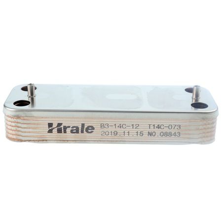 DEMİRDÖKÜM ADEN PLAKALI EŞANJÖR 166MM 12 PLAKA-HRALE