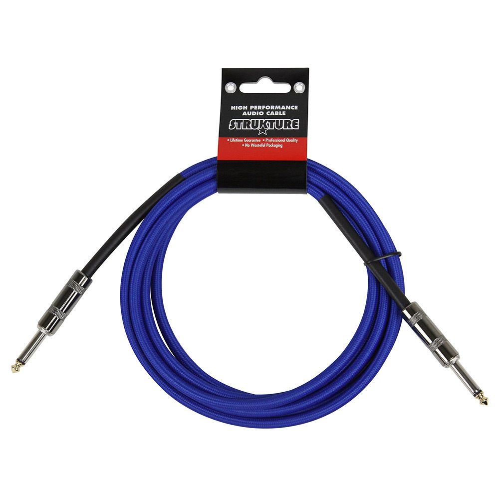 Strukture SC10BL Gitar Kablosu (3 m)