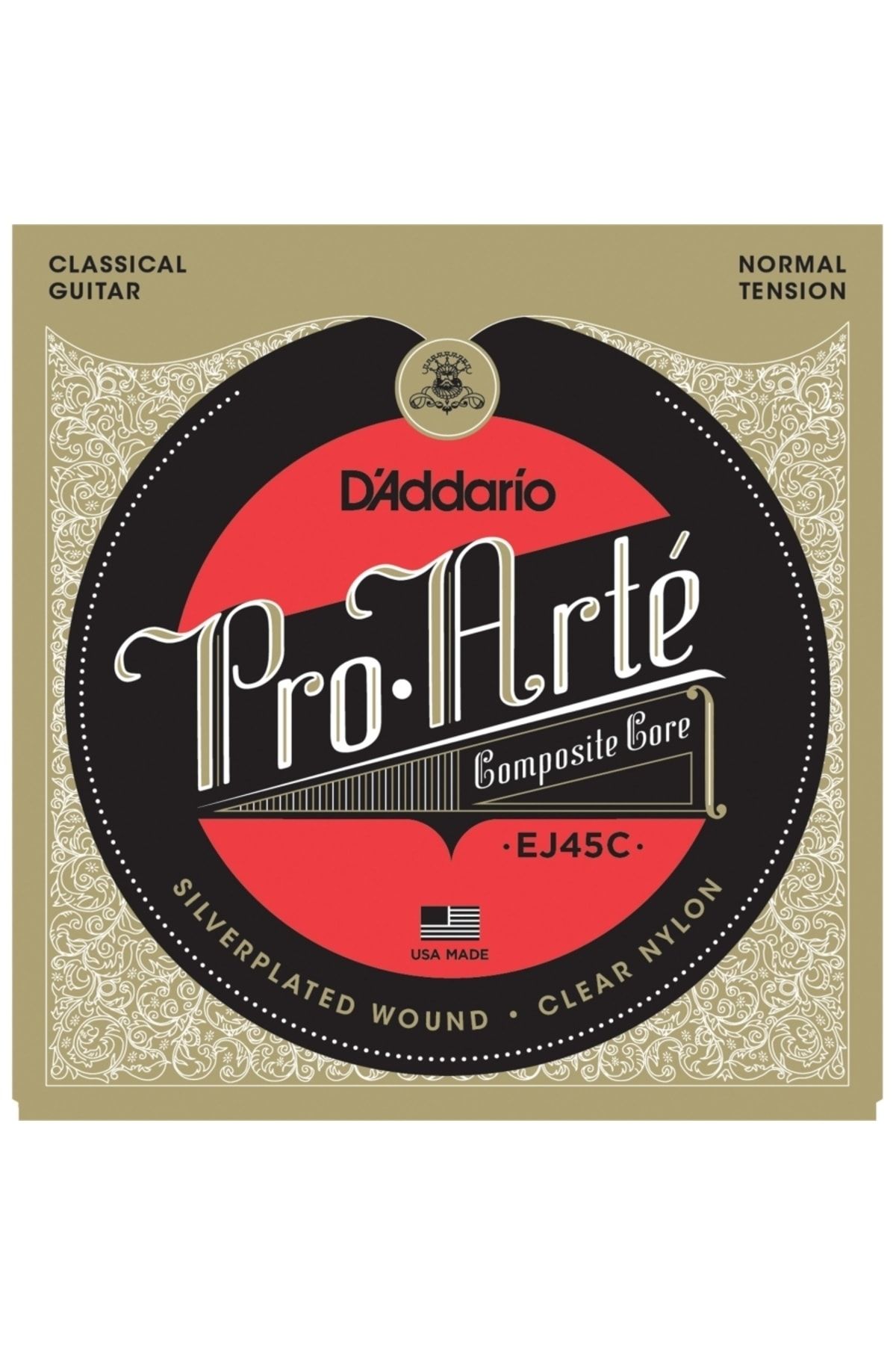 Ej45c Klasik Gitar Tel Seti, Pro-arte, Composıte Core, S