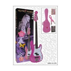 BAS GİTAR GYPSY ROSE SET (GIGBAG, SEHPA, STICKERS,