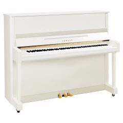 Yamaha B3 Akustik Duvar Piyanosu (Parlak Beyaz)