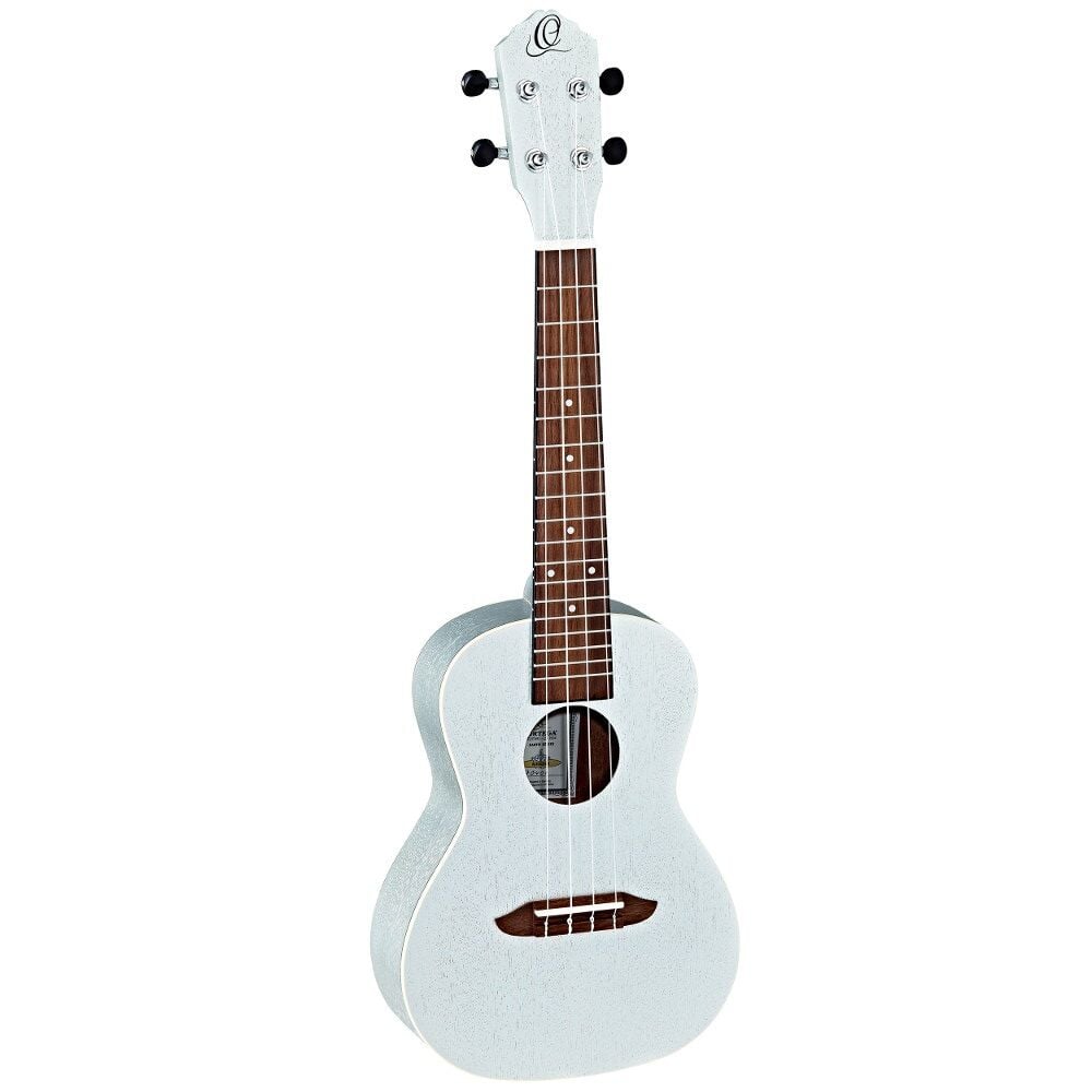 Ortega RUSILVER Concert Ukulele  (Transparent Silver)