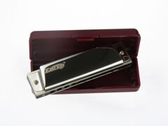 EAST TOP T10 Paslanmaz Çelik Gövde / 10 Delikli / Gümüş-Altın Renk Harmonica