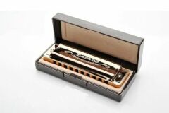 EAST TOP T008S Bakır Gövde / 10 Delikli / Mat Siyah-Gümüş Renk Harmonica