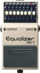 BOSS GE-7 7-BAND EQ Grafik Ekolayzer Pedalı