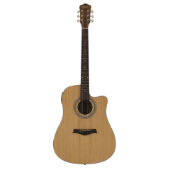 Kozmos IW-240CE Elk.Akustik Gitar, Natural Renk