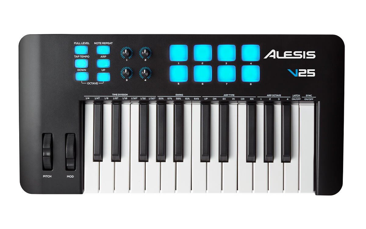 ALESIS V25MKII / 25 Tuş MIDI Klavye