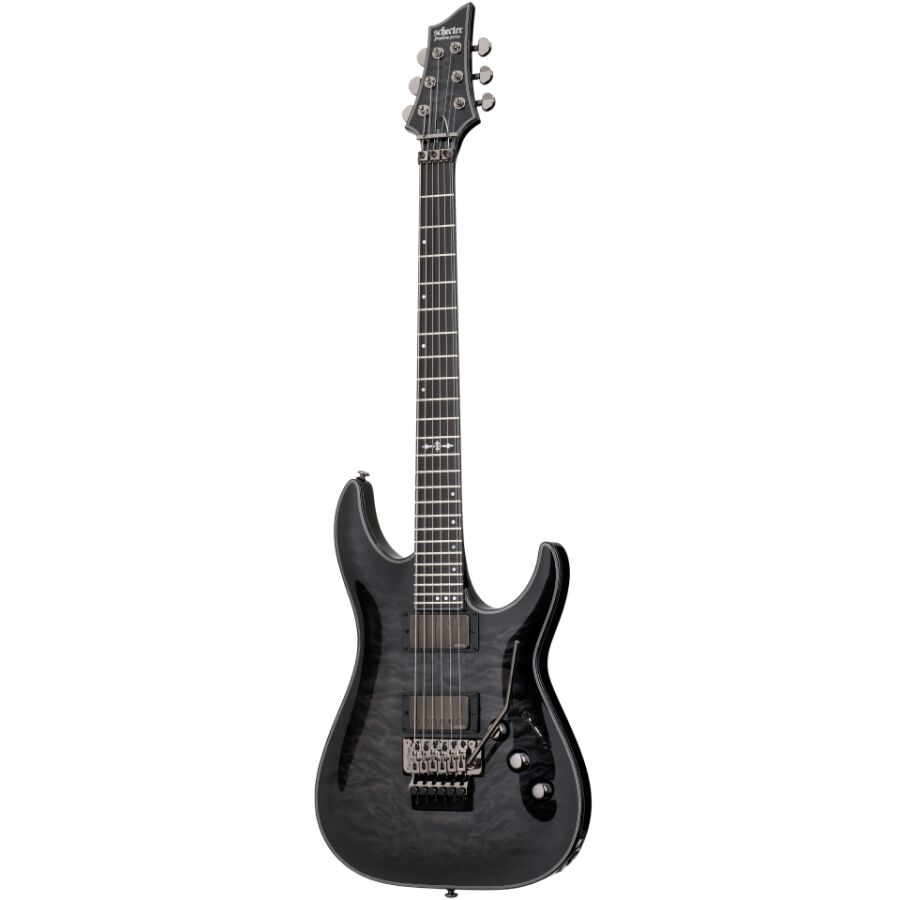 Schecter Hellraiser Hybrid C-1 FR Elektro Gitar (Trans Black Burst)