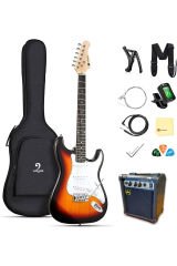 Vangoa Elektro Gitar Seti Sunburst