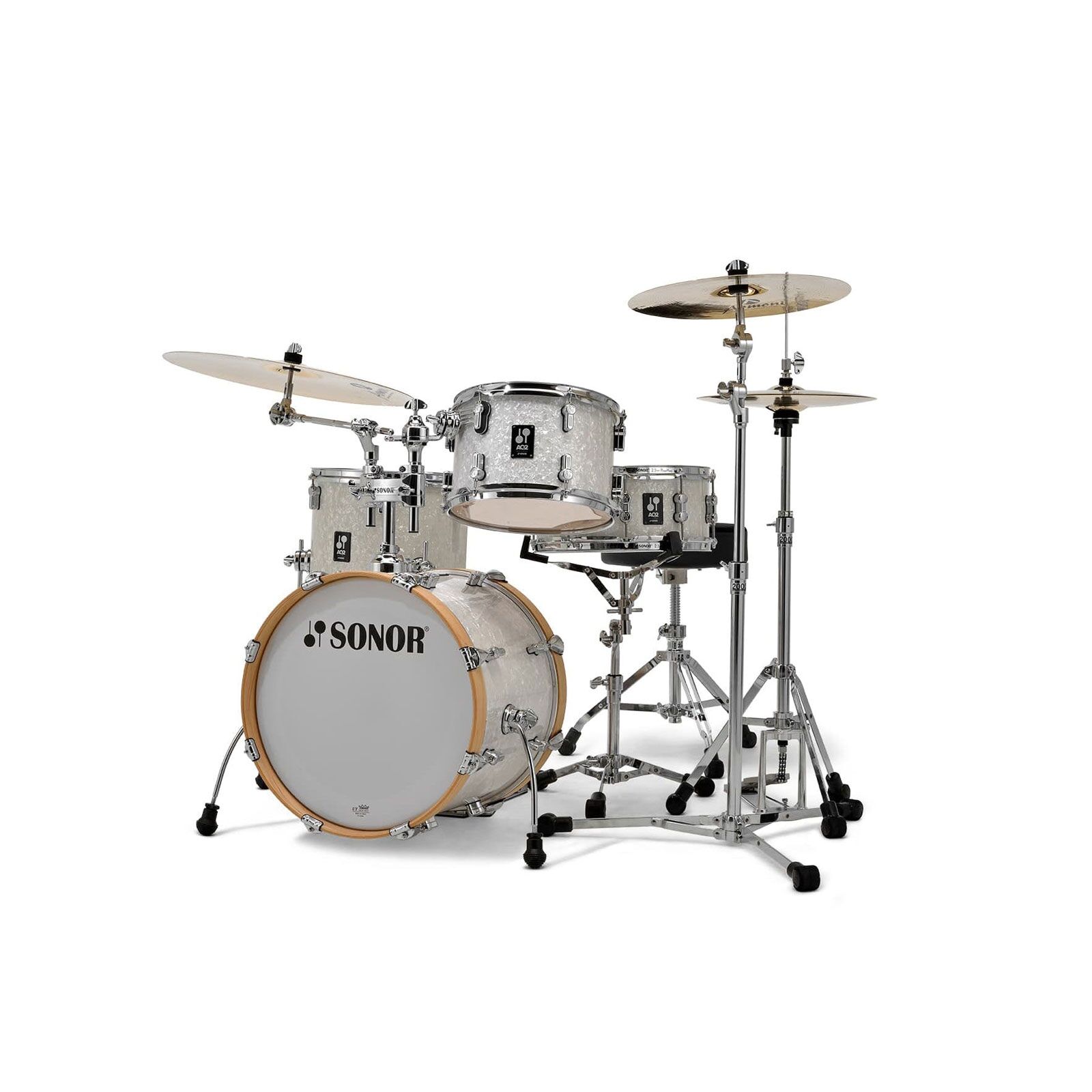 Sonor AQ2 Bop Set WHP Akustik Davul White Pearl