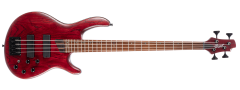 BAS GİTAR, 4 TELLİ OPEN PORE BURGUNDY RED